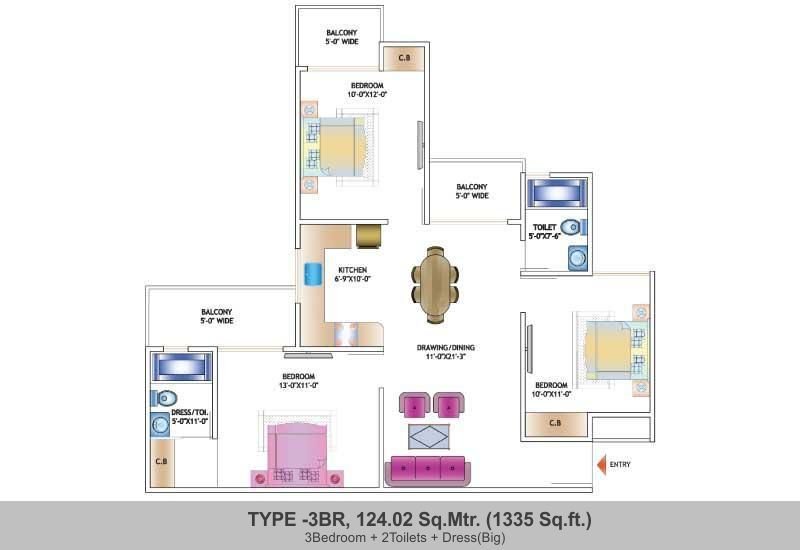 3 BHK